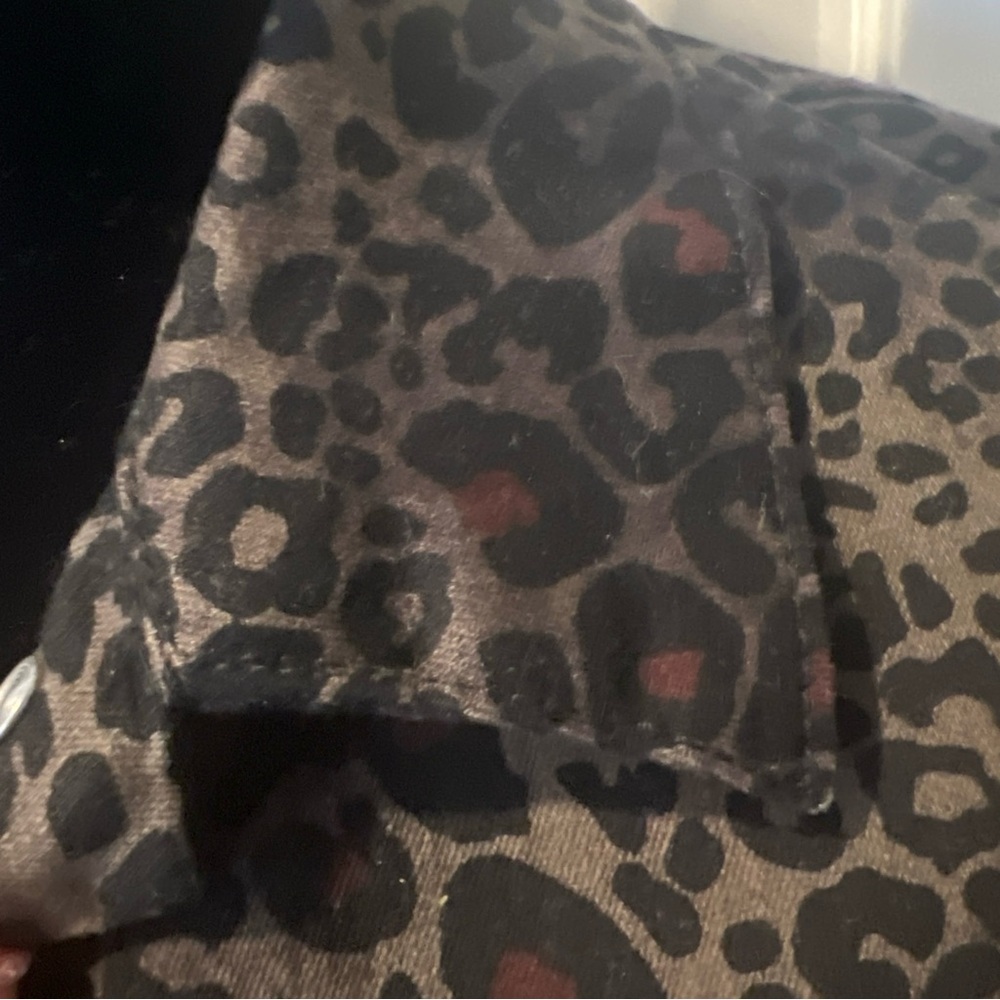 NINE WEST Leopard Print Women's Jacket - Picture 5 of 10